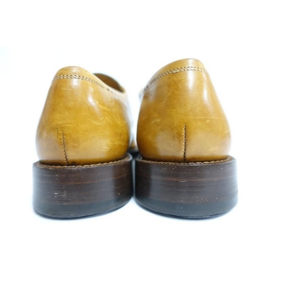 FRATELLI BORGIOLI Men Dress Shoes Cap-Toe Brown Leather Italy 11M,US/10.5UK/45E main image 7